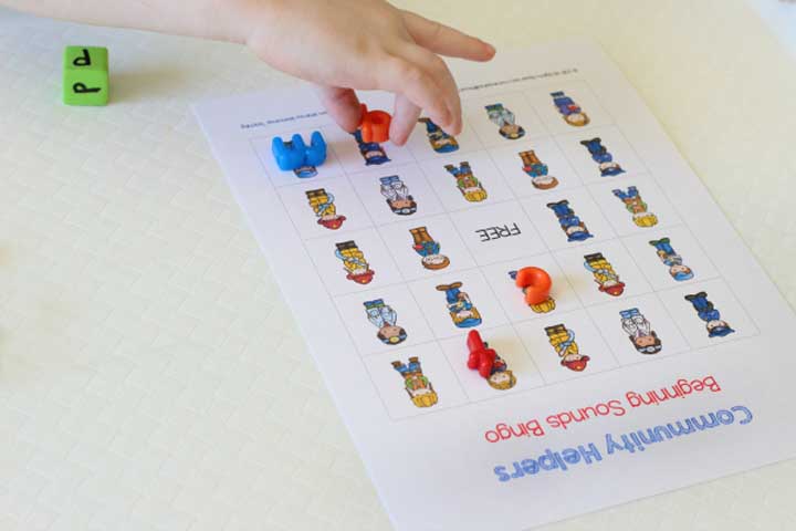 Community Helper Bingo!