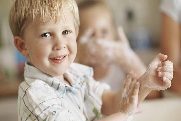 Look! Germs Are Sparkling!