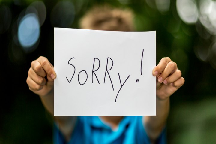 Teach Your Child The Art To Say "I'm Sorry"